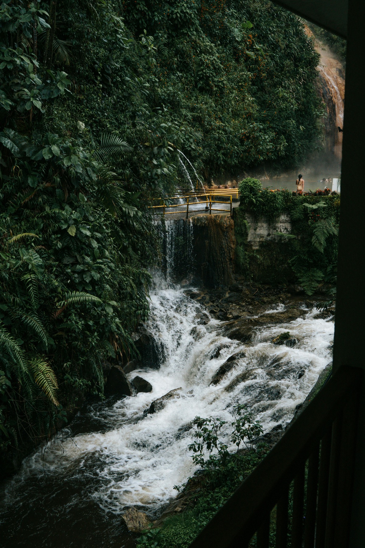 Hot springs aguas termales Colombia dental tourism relaxation